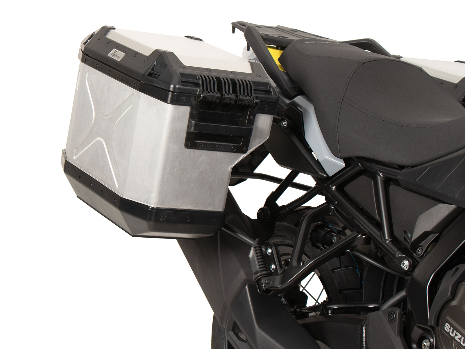 Захвати и мото куфари XPLORER SILVER за SUZUKI V-STROM 800 DE (2023-) - Image 2