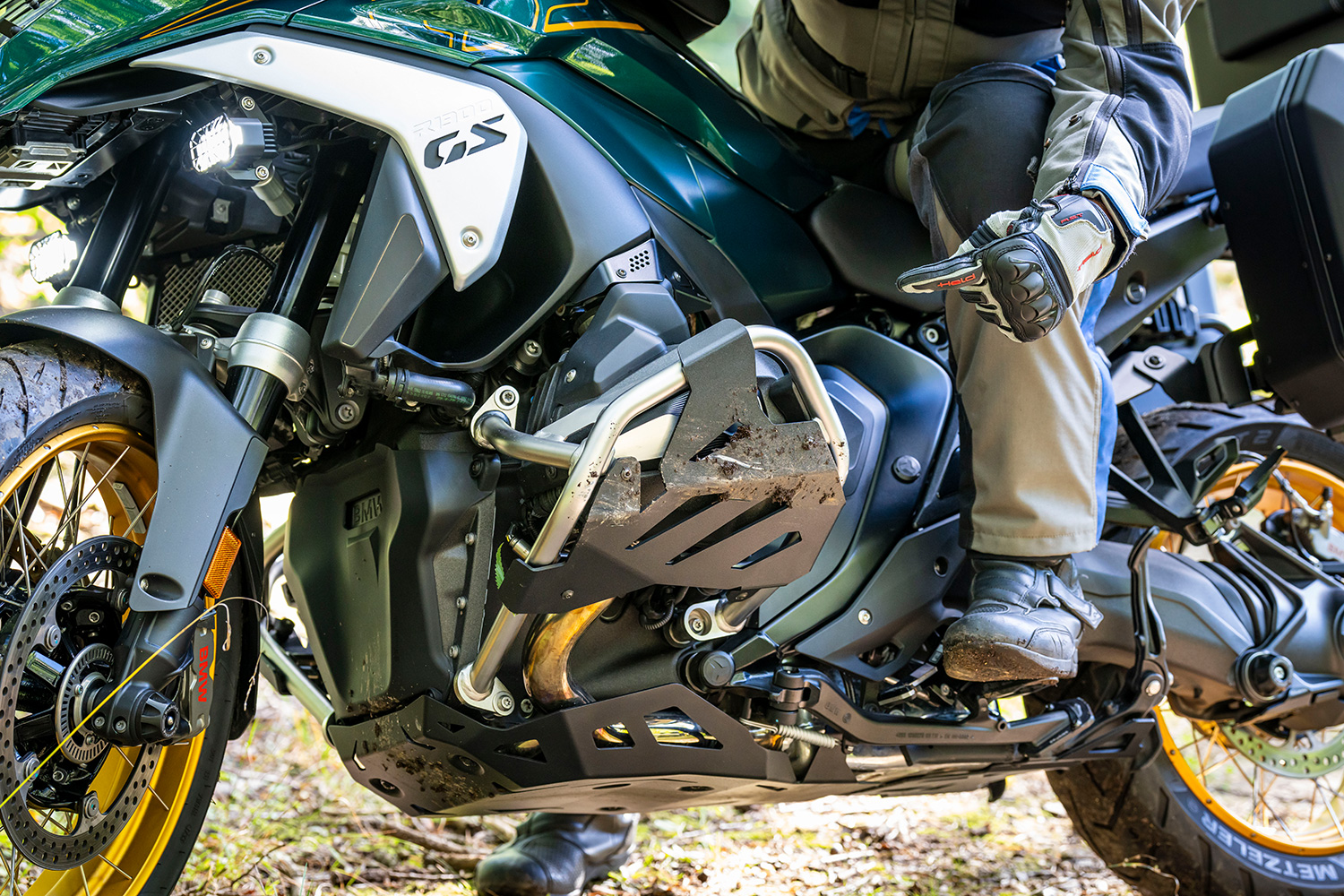Протектор за цилиндри Wunderlich за BMW R 1300 GS / Wunderlich cylinder head protection for original engine protection bar R 1300 GS and GS Adventure - Set - black - Image 11