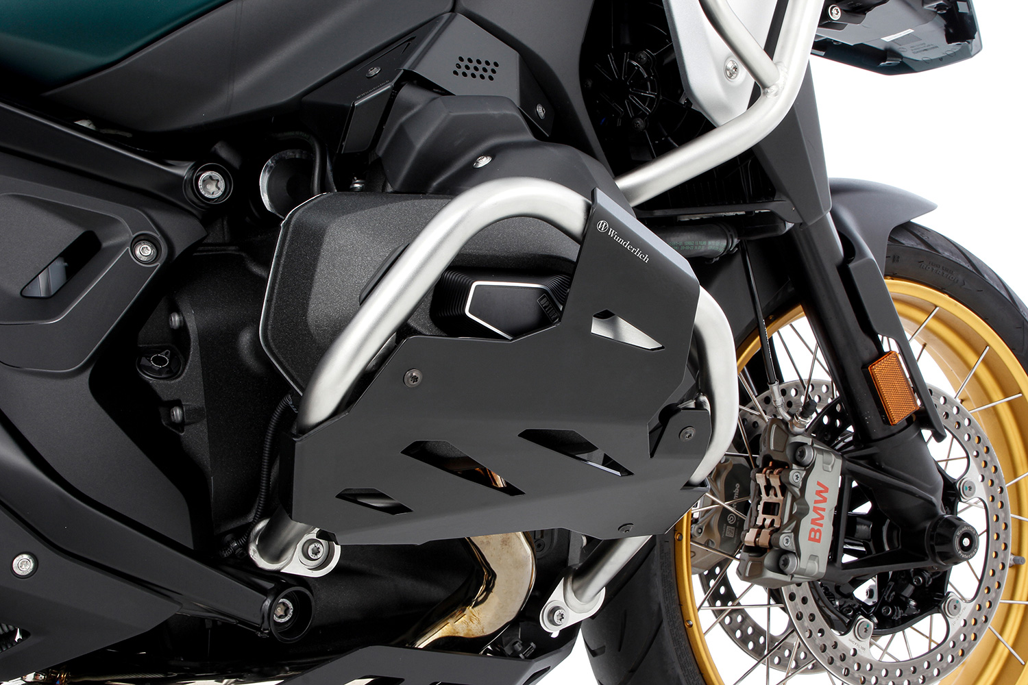 Протектор за цилиндри Wunderlich за BMW R 1300 GS / Wunderlich cylinder head protection for original engine protection bar R 1300 GS and GS Adventure - Set - black - Image 3