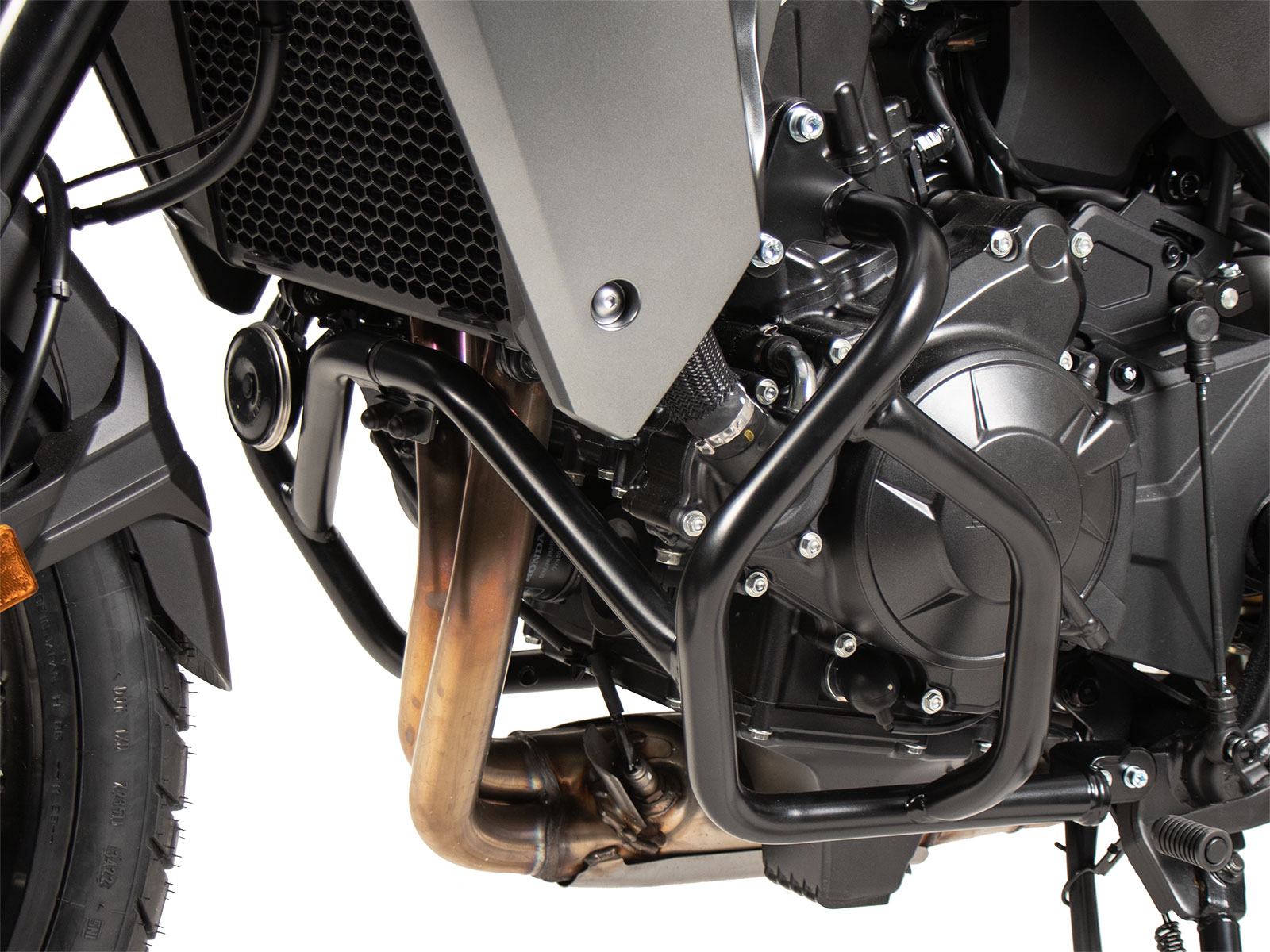 Протектор за двигател / Engine protection bar black for Honda XL 750 Transalp (2025-) - Image 3
