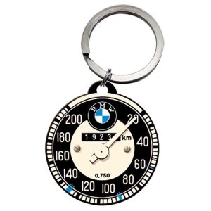 Кръгъл ключодържател BMW / BMW Speedometer key chain round - Nostalgic Art