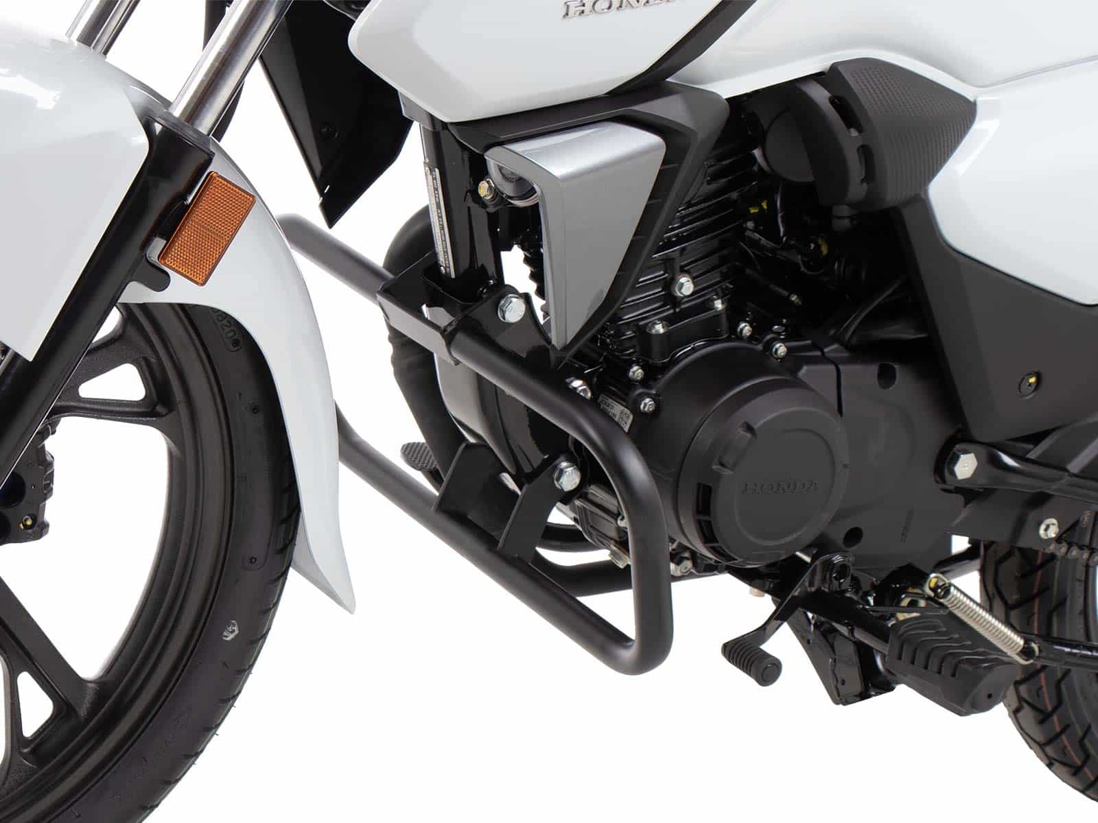 Протектор за двигател / Engine protection bar black for Honda CB 125 F (2025-), (model year 2026) - Image 3