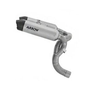 АУСПУХ ROUND SILENCER SIL TITANIUM-CARBY (DX+SN) ARROW DUCATI STREETFIGHTER V2 S 2025-2026