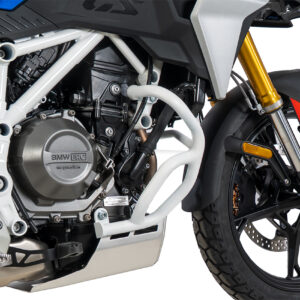 White engine guard for BMW F 450 GS (2026-)