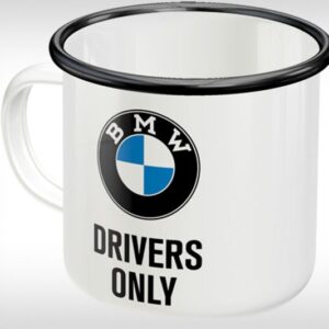 Емайлирана чаша BMW Drivers Only от Nostalgic Art