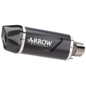 АУСПУХ ARROW SILENCER INDY RACE EVO DARK ALUMINUM CARBON KAWASAKI ZX-4R 2024 1