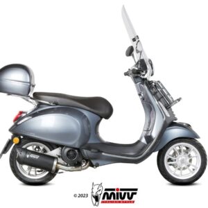 MIVV FULL EXHAUST MOVER INOX BLACK VESPA SPRINT 125 3V 2021-2024